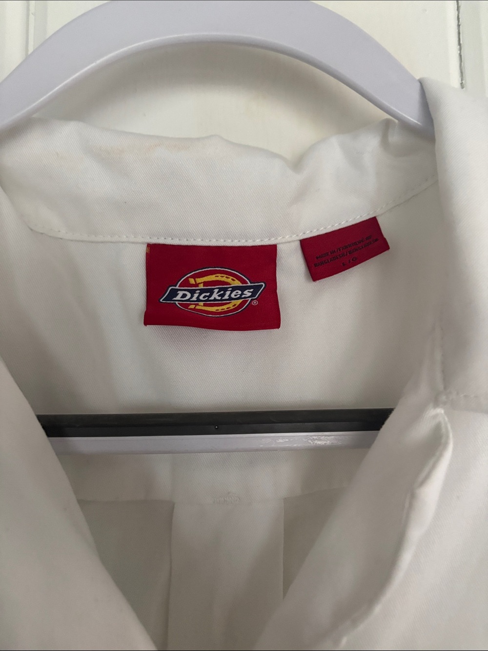 Dickies Women’s White Short Sleeve Coveralls - Picture 3 of 5